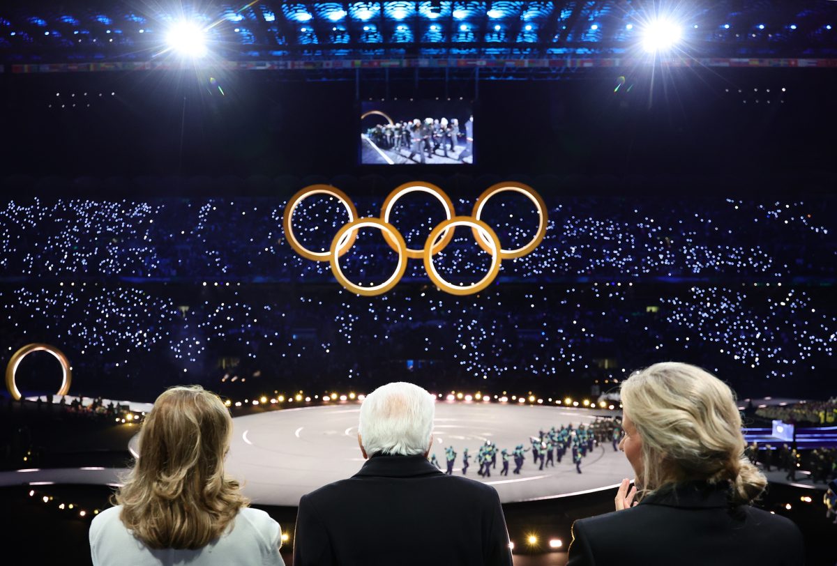 Olympics open with a multi-site ceremony